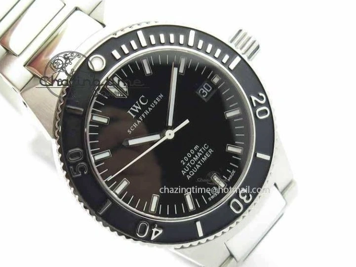 MIROTIME 0119 Packable Aquatimer Automatic SS Noob Best Edition Black Dial On SS Bracelet A 7252